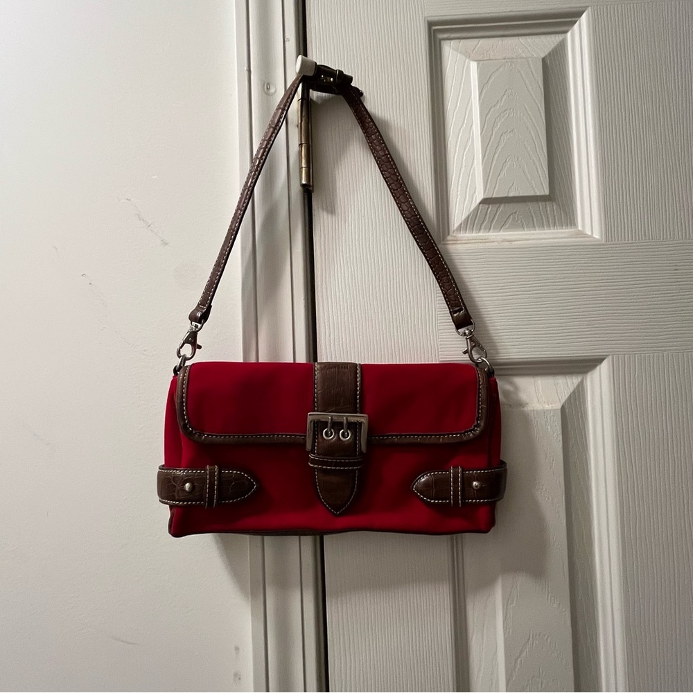 Chaps Bag, Red and Brown Women's Bag